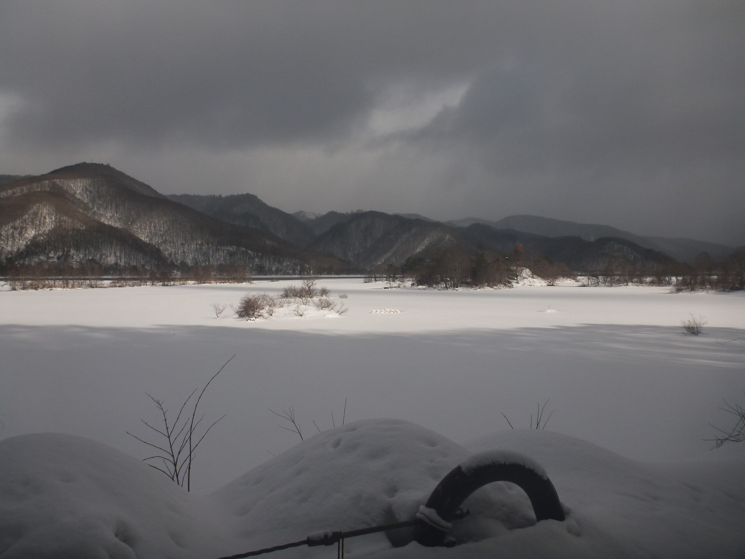 秋元湖氷上ワカサギ釣り解禁のお知らせ🎣